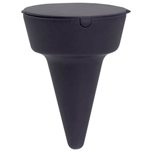 Posacenere Tascabile da Spiaggia Mini Portacenere Viaggio Auto Tappo Sigaretta (NERO)