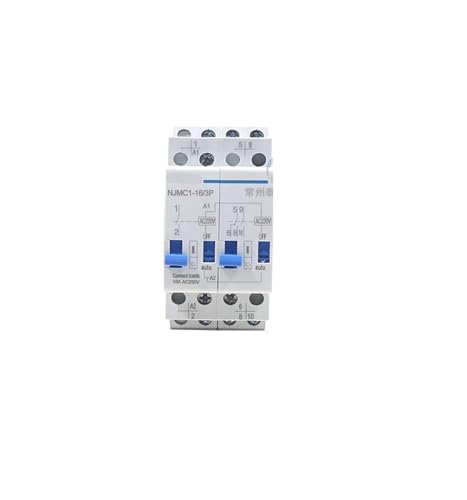 Relais de signal d'impulsion NJMC1-16 3P 220VAC avec 3 contacts normalement ouverts