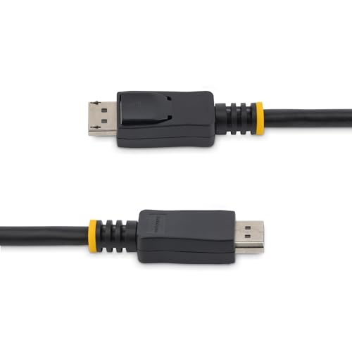 Câble DisplayPort StarTech.com avec verrous de sécurité et blindage supérieur