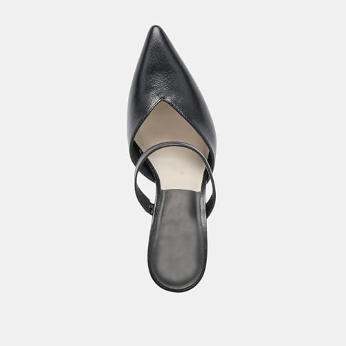 Image of Pointed Toe Heels for Women Slip on Pumps Pointy Stiletto Heels Dressy Sexy Fashion Leather Pumps