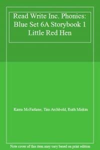 Read Write Inc. Phonics: Blue Set 6A Storybook 1 Little Red Hen ...