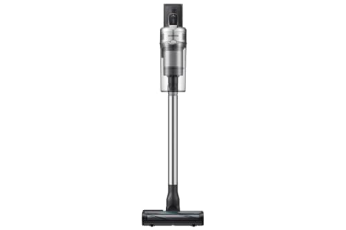 Samsung Jet 90 Pro Cordless Stick Vacuum Cleaner and Mop, Max 200 W Suction Power, Up To 60 Minutes Battery Life, With Spinning Sweeper Tool and Standalone Charging Station, VS20R9049T3, Silver