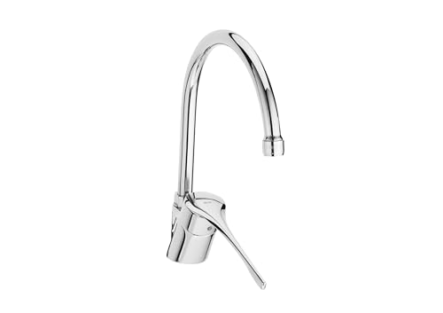 Roca,Victoria,PRO - Grifería monomando para cocina con caño giratorio, maneta para Personas con Movilidad Reducida,A5A8423C00