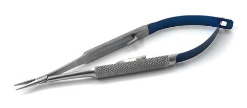 Amazon | 曲型持針器です眼科用歯科用マイコロ手術用ファイノ直