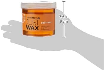 Salon System Just Wax Traditional High Performance Soft Wax for Sensitive Skin 450g
