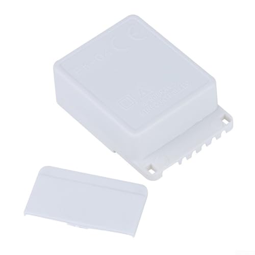 YobiLife Variateur d'intensité à LED 8 modes pour bandes lumineuses scintillantes avec bouton de commande réglable et interrupteur réplique compatible avec variateur EK-04, blanc