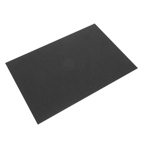 Alipis High Purity Graphite Felt Fire Resistant Fabric Welding Blanket Fireproof Cape Thick Insulation Pad 1pc