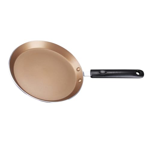 Cabilock 1 Pieza 8 sartén utensilios de cocina de restaurante aleación de aluminio Dorado