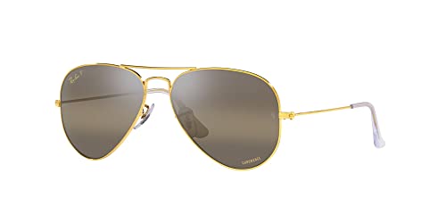 Image of Ray-Ban RB3025 Classic Polarized Aviator Sunglasses