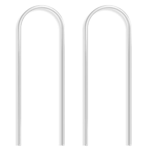 Treillis en acrylique transparent en forme de U pour intérieur et extérieur pour soutenir les plantes grimpantes comme Monstera, Pothos et Lierre dans des pots et des conteneurs