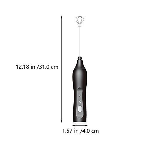 Luxshiny Vaporizador de Leche Eléctrico Portátil: Batidor de Huevos Pequeño Mezclador de Espuma Recargable para Café con… - Imagen 8