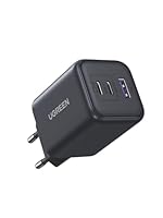 UGREEN Zapix Caricatore USB 2C+1A 45W GaN con Super Fast Charging 2.0, PD 3.0 PPS, Compatibile con Samsung Galaxy S25/S25+/Ultra/S24 serie,MacBook Air,iphone 17 Pro Max Air/16/15/14, Pixel ecc