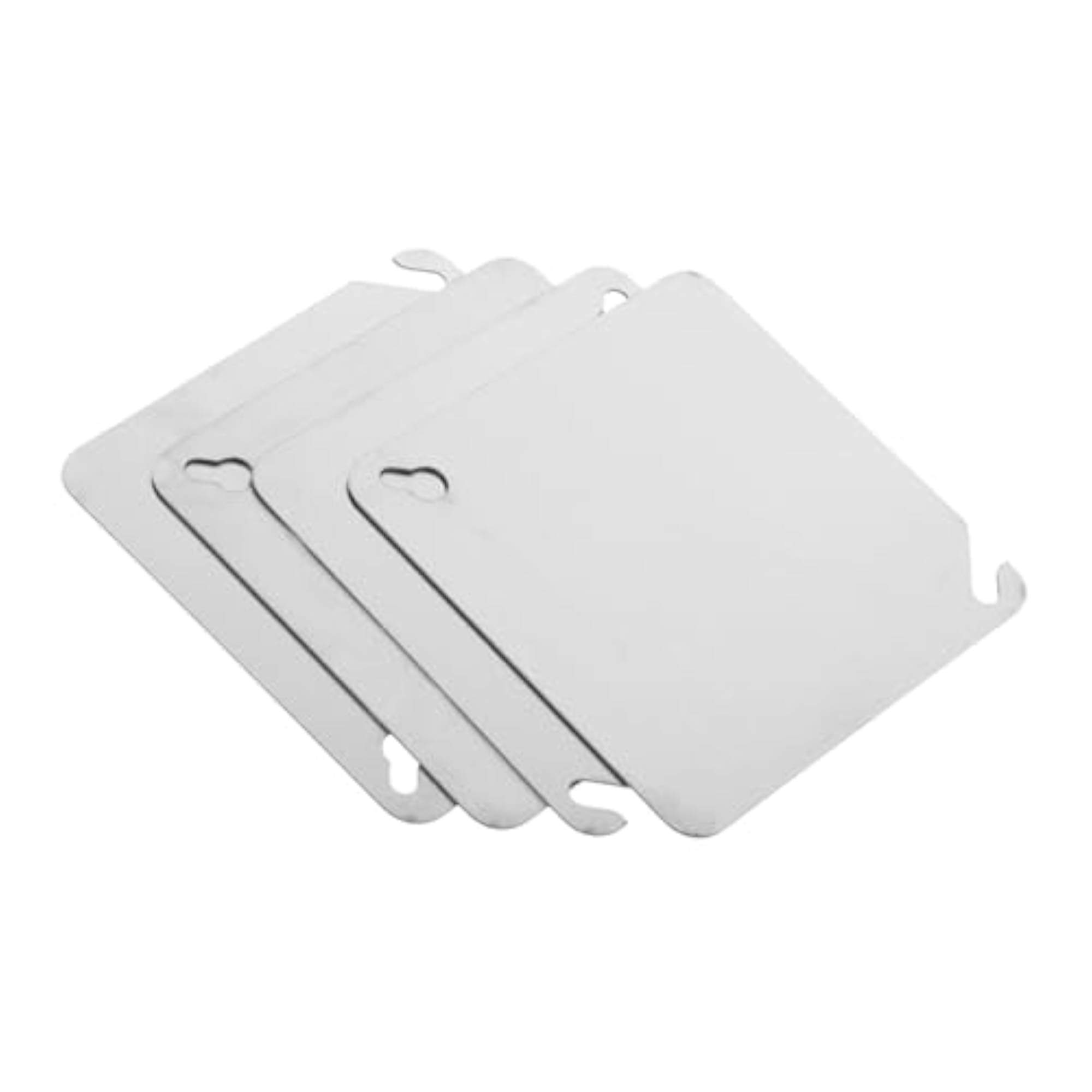 4pcs Metal Electrical Box Cover Plates