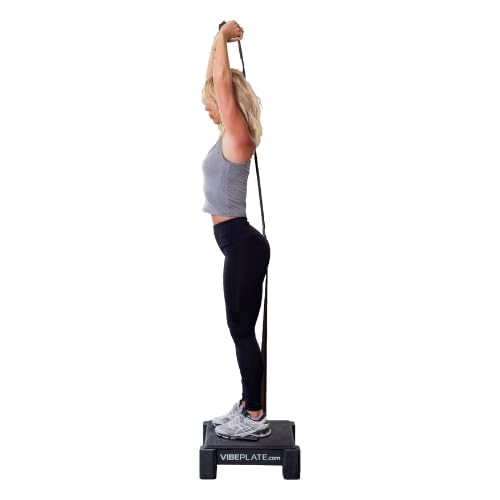 Image of Mini Vibration Plate - Made in USA, Commercial-Grade Linear Vibration, Quiet Motor, 1000 lb Max Whole Body Vibration Platform - Home Gym, Rehab, Seniors, Athletes