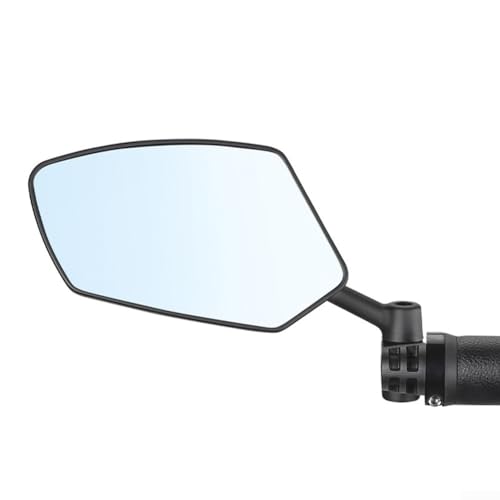 Rétroviseur de vélo haute définition antireflet avec fixation sécurisée à