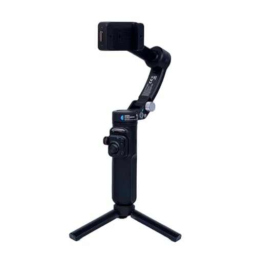 3 Axisas Estabilizadores Gimbals Teléfonos Inteligentes Antishake con Batería Larga para Vloggings Y Selfie