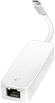 TP-Link USB C to Ethernet Adapter (UE300C) - J45 to USB C [Thunderbolt 3/4 Compatible] Type-C Gigabit Ethernet LAN Network Adapter, Compatible with Apple MacBook Pro 2017-2023, MacBook Air, and More