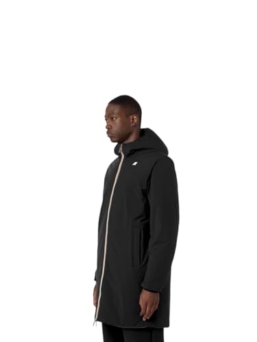 K-Way Para Hombre. K6128WW Chaqueta Reversible Jacob Negro, Verde (M), Casual, PoliéSter - 2