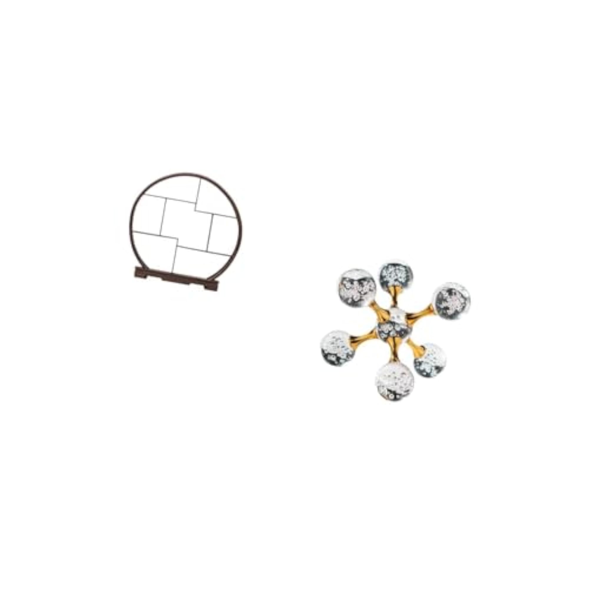 Wooden Bubble Sphere Display Stand