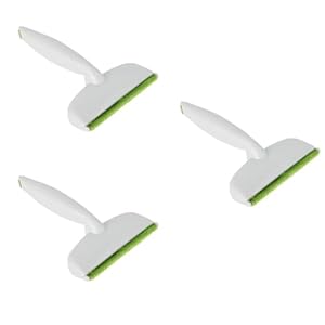 3pcs Sticky Brush Sticky Picker Lint Sticky Roller Lint Remover Brush Green