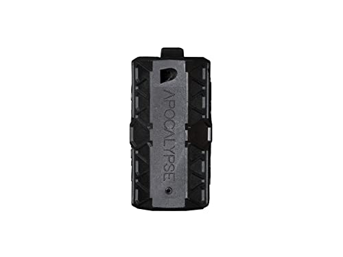 ASG Black Storm Apocalypse CO2 Powered BB Impact Shower for Airsoft - Powered with 155 BBS Capacity - Slim Profile - Ideal for Indoor & Outdoor Fields - Black