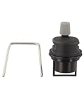 URPIZY Válvula de purga automática para caldera de pared, válvula de salida de bomba de agua, construcción de metal de plástico resistente, fácil instalación, para calentadores de pared estándar