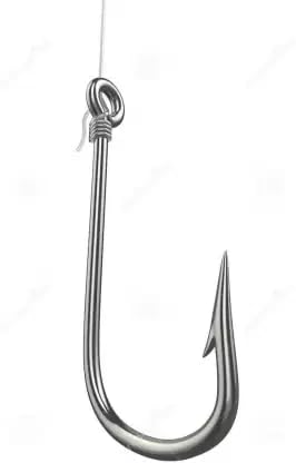 generic Gauri Enterprises High Carbon Fishing Hook -10pcs Set-picture-49