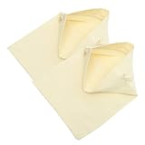 CANIGHT 2 Bolsas Reutilizables De Tela Para Verduras Y Arroz Cordón 36x52cm Bolsa De Algodón Para Almacenamiento Y Cocina