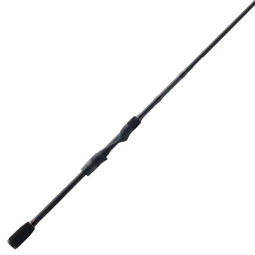 Abu Garcia 6'6" Vendetta Spinning Fishing Rod, 2-Piece Rod, ...