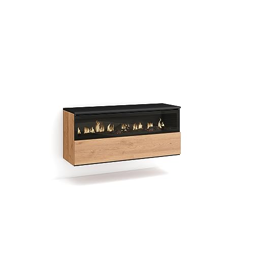 Skraut Home | LED Electric Fireplace | Heatless | 102x45x35cm | 1...