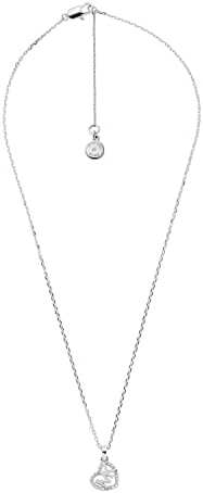 Michael Kors Women's Silver Brass Pendant Necklace (Model: MKJ7777040)