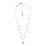 Michael Kors Women's Silver Brass Pendant Necklace (Model: MKJ7777040)