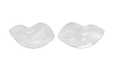 Sodacoda Silikon BH Einlagen 180g/Paar - Weiche Schmetterling Form Push-Up Brust-Einlagen für BH und Badeanzug - Transparent