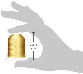 Hilo Robison-Anton Rayon Super Strength 1100 Yardas Oro 14 Kt. miniatura 2