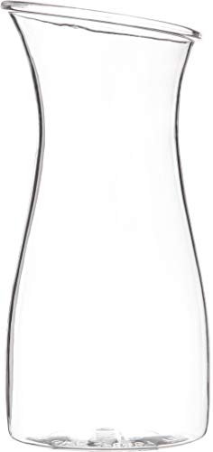 Image of Carlisle FoodService Products 7090107 Cascata Carafe Juice Jar Beverage Decanter Only, Plastic, 0.50 L, Clear