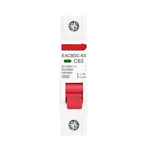 Disjoncteur solaire 1P DC 1000V 32A pour protection contre les surcharges photovoltaïques