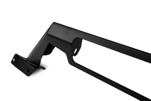 Image of DV8 Factory Modular Front Bumper Bull Bar for 2021-2026 Ford Bronco | Factory Modular Steel Bumper, Mounts 13-inch single row LED, Low Profile