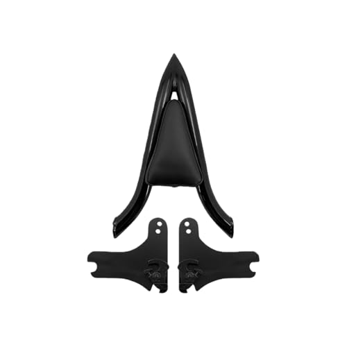 Appui-dos amovible de passager arrière avec sissy bar pour moto Harley Touring 1997-2008