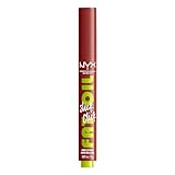 NYX Professional Makeup Lip Balm, A Hint of Colour, Infused with Oils for Long Lasting Hydration, Lightweight & Vegan Formula, Fat Oil Slick Click,Going Viral