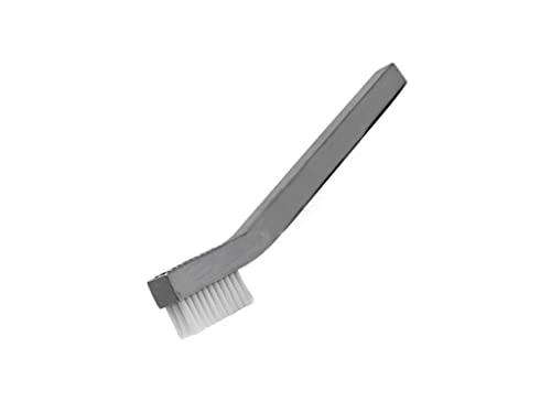 Techni-Pro 758CH333 - Scratch Brush, Nylon/Aluminum, White, 6-7/16'