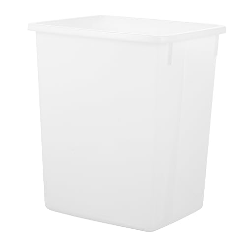 SOLUSTRE Plastic White Keg Thickened Design Milk Bucket Anti-Fall Scratch-Resistant
