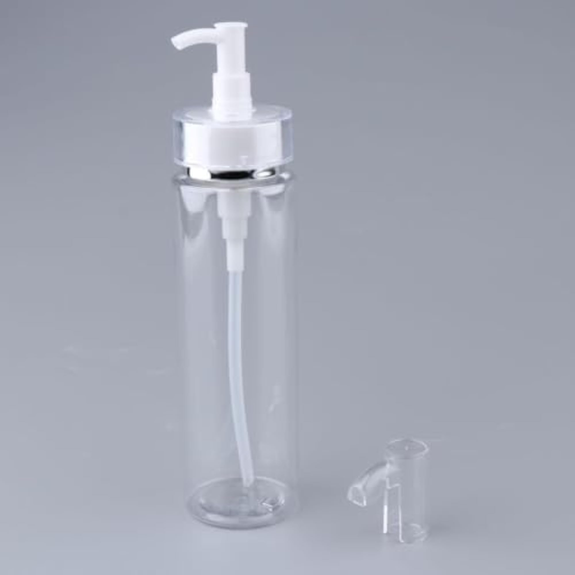 ® 5xEmpty Acrylic Cosmetic Pump Bottle Lotion Dispenser Liquid Container 200ml