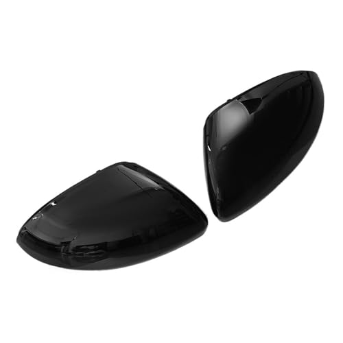 Couvercle de rétroviseur de rechange noir brillant pour Clio MK5 pair
