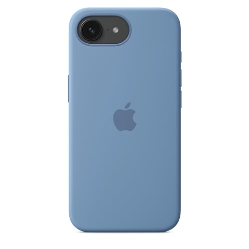Image of Apple iPhone 16e Silicone Case - Winter Blue ​​​​​​​