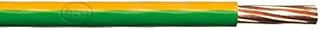 Merriway® BH01514 Single Core Round Earth Cable, 6491X 2.5mm Yellow & Green, 10 Metres (33 feet)