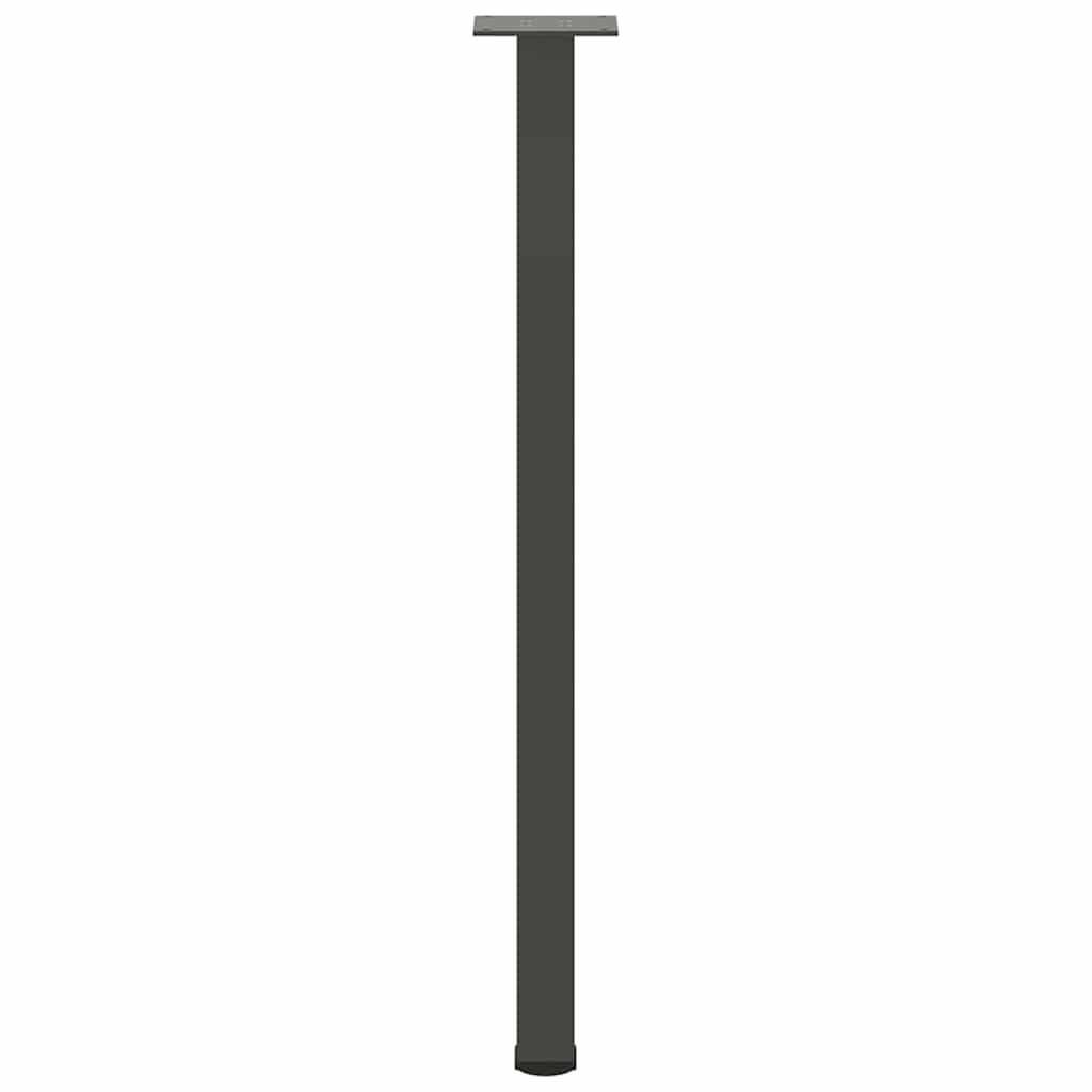 Nogi konsoli 4 szt. antracyt 72-74 cm ze stali