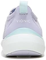 Vionic Women's Vortex Zeta Active Sneakers- Supportive Walking Shoes That Include Three-Zone Comfort with Orthotic Insole Arch Support, Purple Heather 9 Medium | Image 7