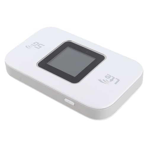 Hotspot WiFi Mobile 4G LTE, Routeur Internet sans Fil 300 Mbps avec Emplacement pour Carte SIM, Prise en B1 B3 B5 B8, B38 39 40 41, Modem Routeur LTE 10 Utilisateurs pour