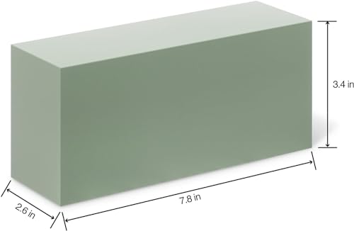 Foam Blocks Rectangle - 6 Pack of 12x6x2 inch Tick, EPS Polystyrene, for Crafting, Modeling, Art Projects and Floral Arrangements - Sculpting Sheets for DIY School & Home Art, White, Eagle 12 * 6 * 2 - Image 2