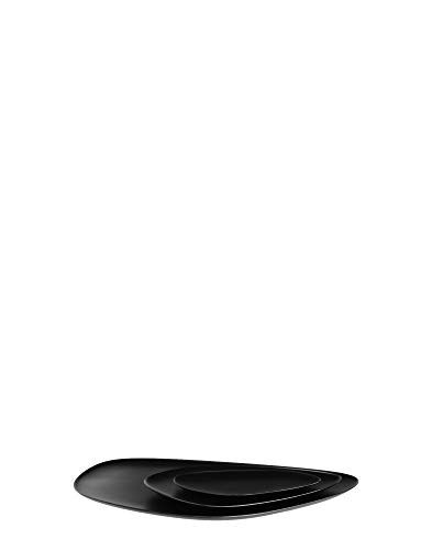 Plato mediano Kartell Namaste opaco negro miniatura 2